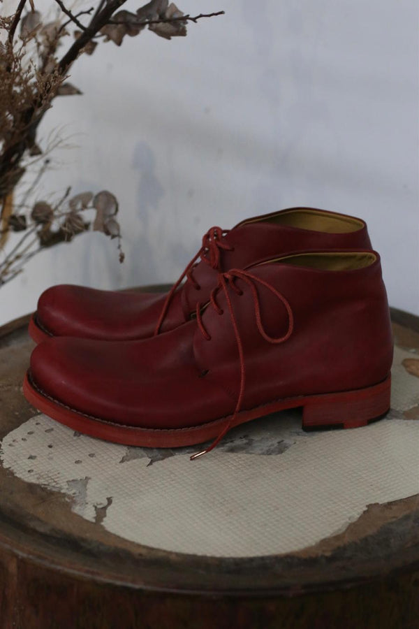 m.a+ Getter Polka short boots S1Z2H VA1.5 tomato red